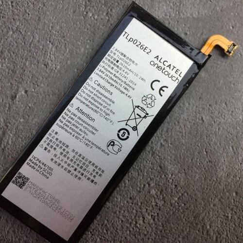 New 2610mAh TLP026E2 Battery For Blackberry Dtek 50 Neon sth100-2 Mobile Phone Batteries