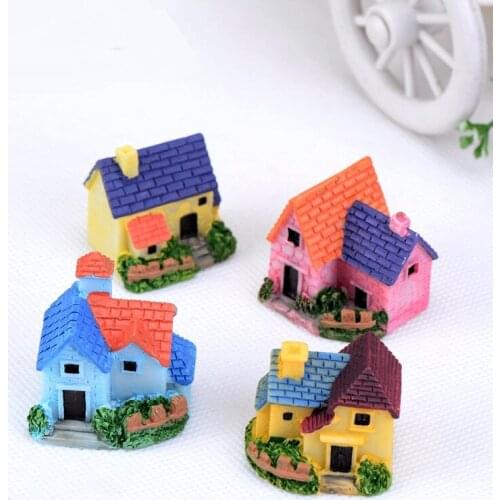 Accessories Figurines Figures Miniature Garden Animal Miniatures Horse Resin Figurine Home Figure for Mushroom Fairy Decorations