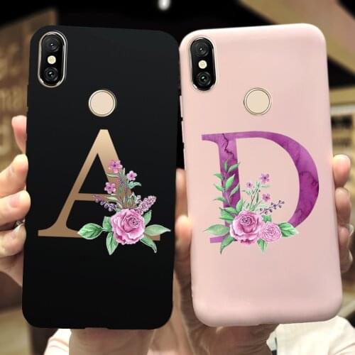 Bumper For Xiaomi Redmi S2 Case RedmiS2 Cute Letter TPU Soft Coque Silicone Phone Cases For Redmi S 2 S2 Back Cover Funda Shell
