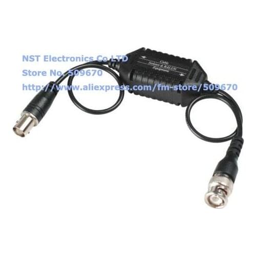 Free shipping/1pcs/ Coaxial Video Ground Loop Isolator Built in Video BALUN BNC Video Surveillance cctv system accessories