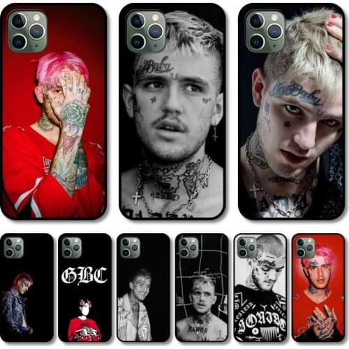 Lil peep music Phone Case cover For iphone 12 pro max 11 8 7 6 s XR PLUS X XS SE 2020 mini black cell shell