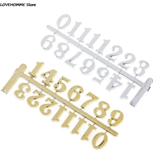 DIY Clock Digital Parts Numerals Restore Ancient Ways Digital Accessories Quartz Clock Movement For Clock Repair