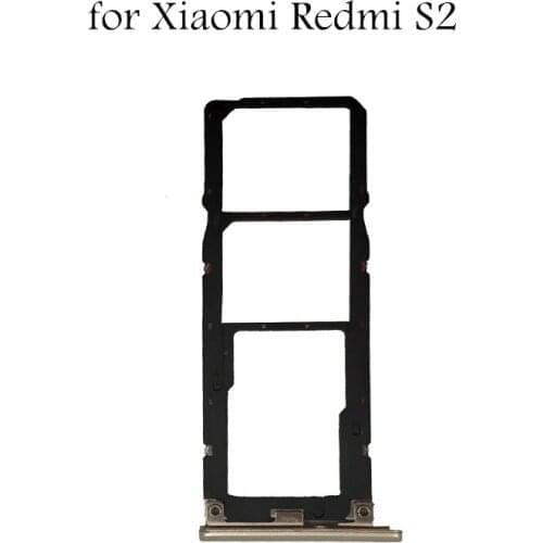 For Xiaomi Redmi S2/ Redmi Y2 Card Tray Holder SIM Micro SD Card TF Card Slot Adapter Holder Redmi S2 Repair Spare Parts