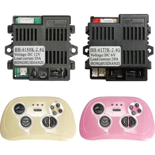 6177K 2.4G Receiver Toy Car 6188K Baby Carriage Controller Children Electric Car 607 Motherboard Remote Control