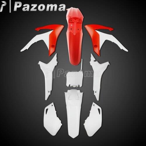 Motorcycle Plastic Body Kit Motocross Plastics Fairing Cowl Radiator Shrouds Fender For HONDA CRF250R 2014-2017 CRF450R 2013-16