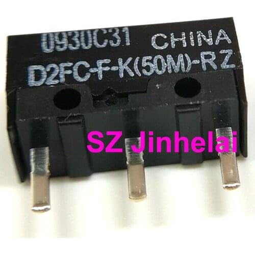 10pcs OMRON D2FC-F-K(50M)-RZ Authentic original BASIC SWITCH Mouse Micro switch