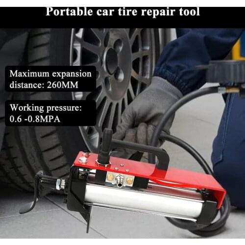 Portable Tire Rake / Pneumatic Tire Expander / Portable Car Tire Repair Tool / Pneumatic tTool / Auto Repair Auxiliary Equipment