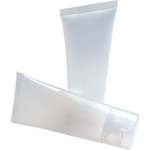50PCS 15ml Empty Tubes Clear Cosmetic Cream Lotion Containers