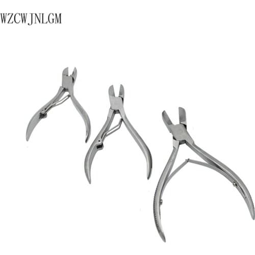 Stainless steel Cutting pliers 10mm12mm14mm elbow shrapnel pig cutting pliers instrument piglet livestock breeding equipment1pcs