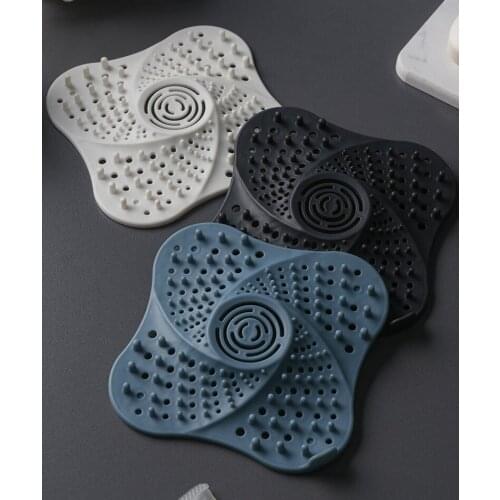 Drain Cover Bathroom Sink Filter Anti-clogging Kitchen Toilet Anti-odor And Odor Floor Drain Cover Bathroom Kitchen Accessories