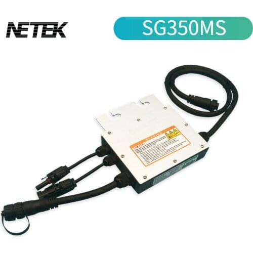 Smart Micro-Inverter SG350MS Sine Wave Output MPPT Waterproof Grade IP65 Grid-Connected DC18-50V Input Plug-and-Play Solar Kit