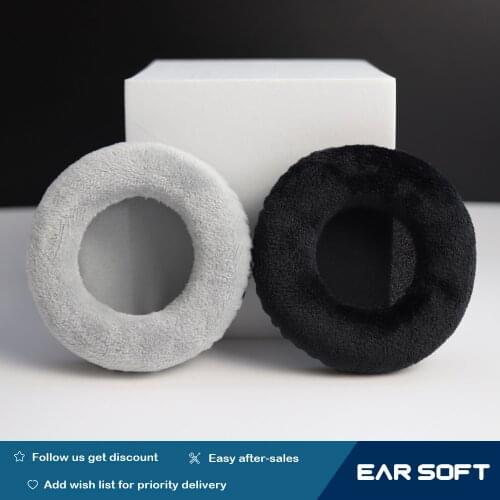 Earsoft Replacement Cushions for Sennheiser PC145 PC30 Headphones Cushion Velvet Ear Pads Headset Cover Earmuff Sleeve