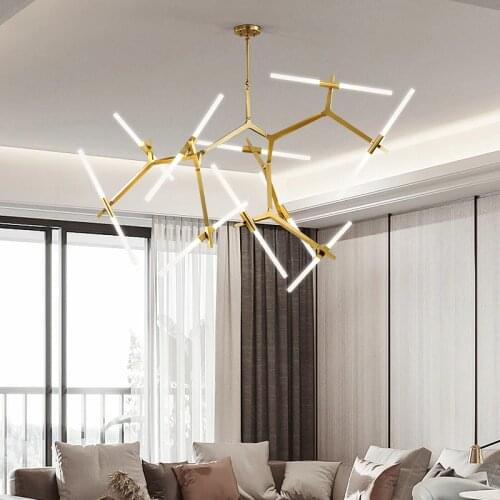 Modern Agnes Chandeliers Art Decor replica lamp designer Glass branch chandelier Living Room Hotel Bedroom farmhouse lighting