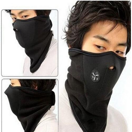 Great Windproof Bike Bicycle Cycling Mask Ski Snowboard Outdoor Masks Dust Neoprene Neck Warm Half Face Mask Winter Sport Mask