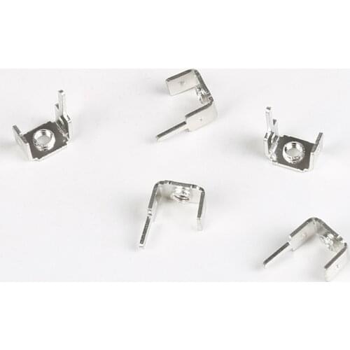 Screw Type Hardware Copper Terminal Post Connector Conductive Support for Circuit Board PCB-1030 M3 Welding Terminal