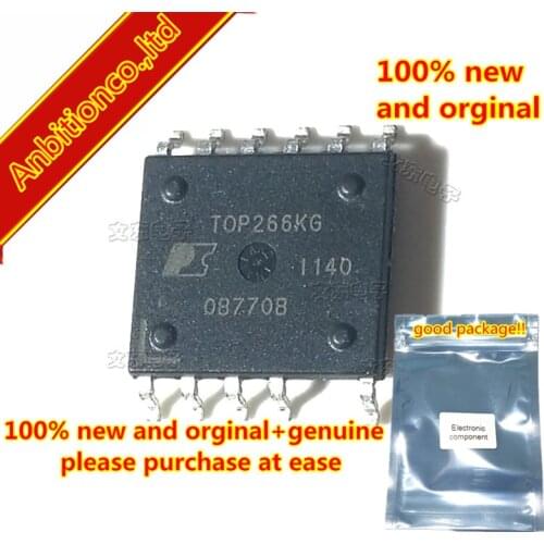 10pcs 100% new original TOP266KG Integrated Off-Line Switcher with EcoSmart Technology for Highly Efficient Power Suppl in stock