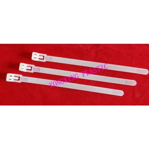 50pcs/lot 7.0X300 reusable release cable tie nylon material 94V-2 bundle cable branch