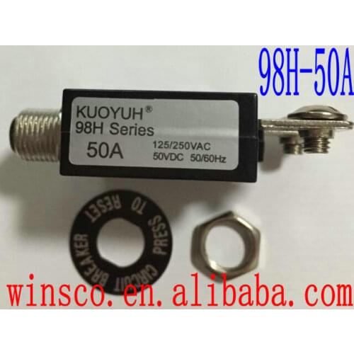 98H-50A 100% KUOYUH CIRCUIT BREAKER 98H SERIES 50A