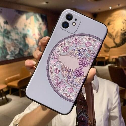 Beauty 3D Embossed Phone Case For Xiaomi Redmi POCO X2 F2 Pro Note 7 8 9 Pro 8T 7A 8A 10 9 8 Lite 9T 9Tpro Soft Phone Cases