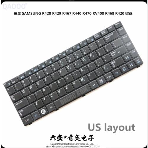 NEW US KEYBOARD FOR SAMSUNG R428 P428 R429 P430 R439 P439 R464 R467 R440 R470 P467 R468 R420 LAPTOP KEYBOARD US layout version