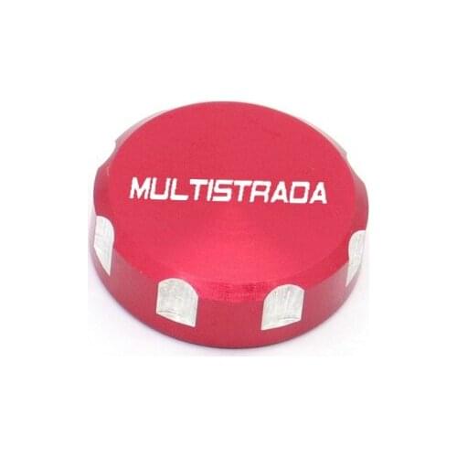 Rear Brake Reservoir Cover For DUCATI Multistrada 620/950/1000/1100/1200 Motorcycle Oil Fluid Cap