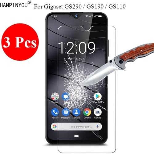 3 Pcs/Lot New 9H 2.5D Tempered Glass Screen Protector For Gigaset GS290 GS190 GS110 Protective Film Guard