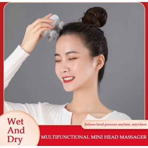 Newly Designed Vibration Massage Scalp Massage Level 7 Waterproof Hair Growth Electric Massage Kneading Vibration Dropshipping