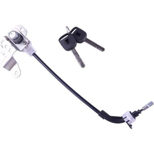 Front Left Driver Door Lock Cylinder Cable W/ 2 Keys Fit for Honda Civic 4 doors 2006-2011 72185-SNA-A01