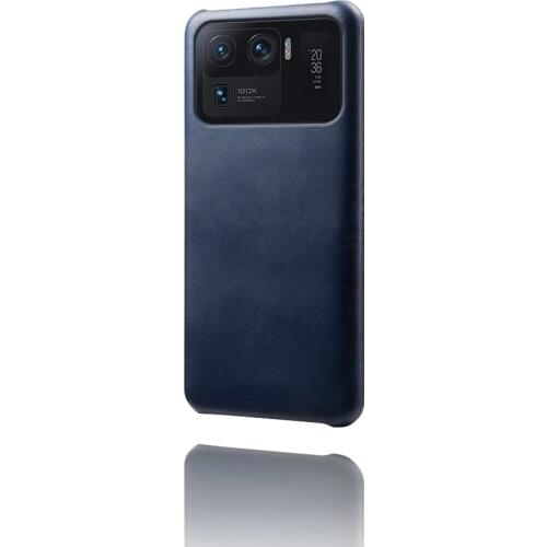 Luxury Vegan PU Leather Cover On The For Xiaomi Mi 11 Ultra Case Funda Wearable Slim Coque For Xiomi Mi11Ultra 6.81" 2021 Capa