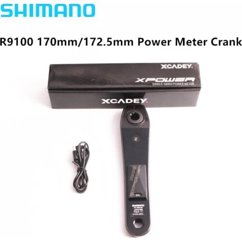 Shimano DURA ACE R9100 POWER Crankset XCADEY X-POWER METER Crank 165mm 170mm 172.5mm 175mm Left crank GPS Support ANT Bluetooth