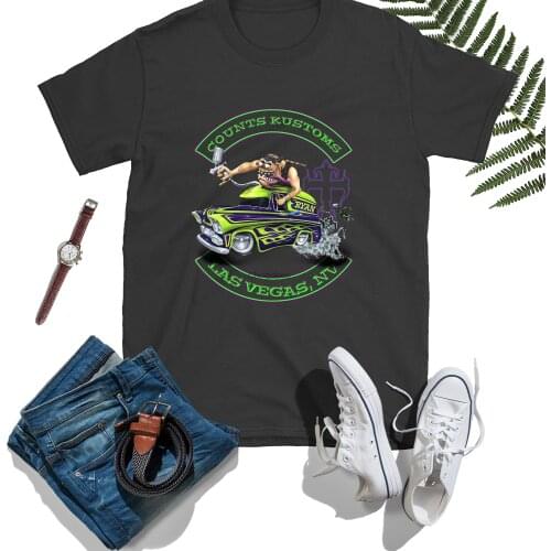Counts Kustoms Las Vegas Crazy Car Fan Funny Shirt