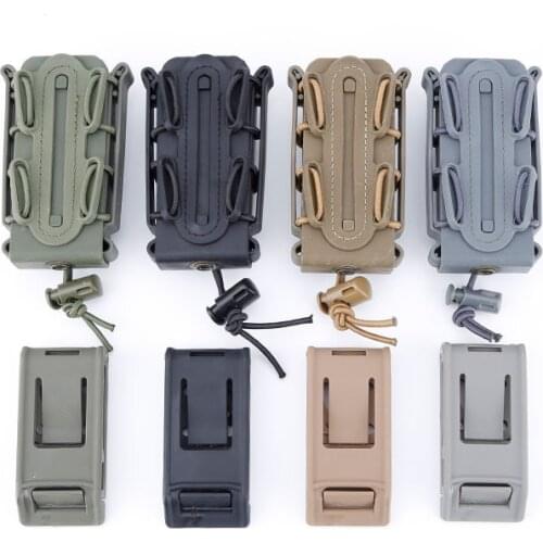 9mm Tactical Molle Waist Belt Pistol Rifle Magazine Pouch Military Shooting Mag Pouch Outdoor Hunting CS Magazine Pouches