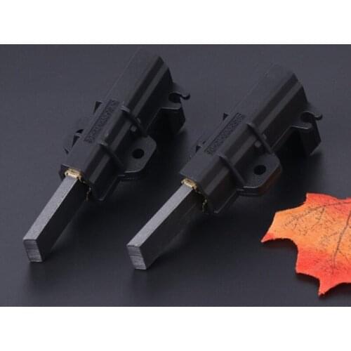 2Pcs Washing Machine Motor Carbon Brushes For Whirlpool Hoover Candy Ceset Indesit