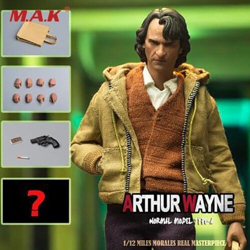 In Stock Patriot STUDIO 1/12 ARTHUR Joker Clown Casual Suit Action Figure Model Doll