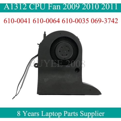 Laptop 27 Inch A1312 CPU Fan 610-0041 610-0064 610-0035 069-3742 For Imac 27" A1312 Cooler Cooling Fan 2009 2010 2011 Year