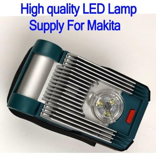 High quality 14.4V/18V Li-ion LED Work Light Flash Light Site Light Torches For Makita battery Electric Tool Home Construction