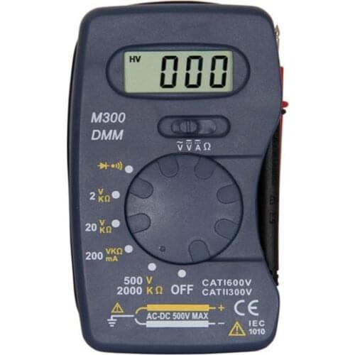 WHDZ M300 mini pocket digital multimeter