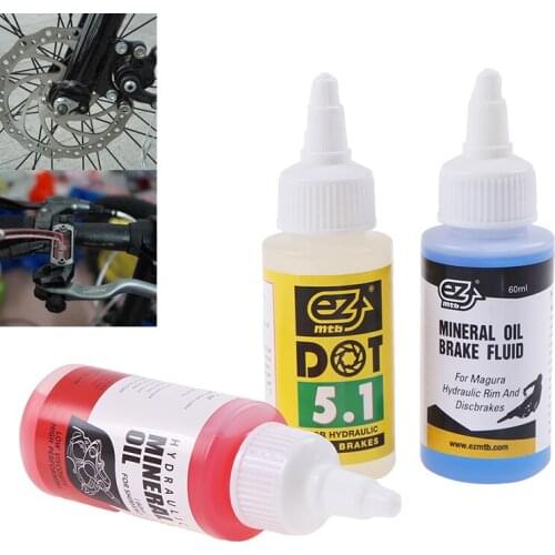 60ml Bicycle Brake Mineral Oil System 60ml Fluid Cycling Mountain Bikes For Avid/Sram/Formula/Hope Dropship Hot sale