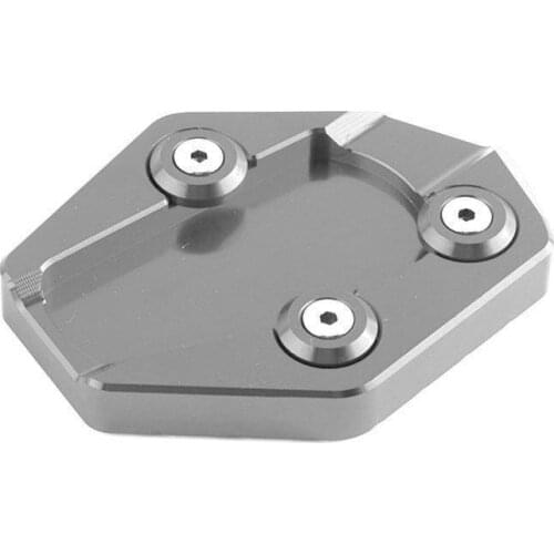 CNC Aluminum Kickstand Foot Side Stand Extension Enlarger Pad Support For Yamaha T MAX TMAX 530 TMAX530 2012 2013 2014 2015 2016