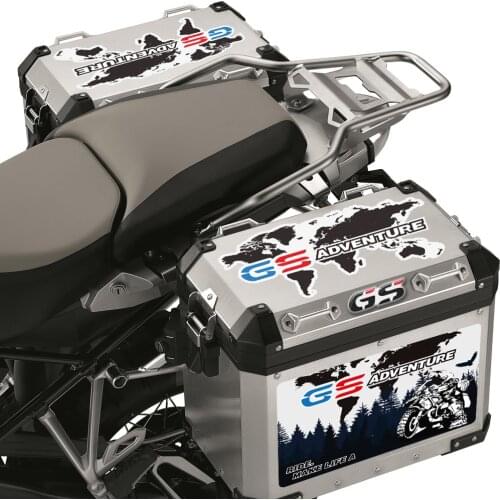 Trunk R 1200 GS Case For BMW R1200GS Stickers Panniers Luggage Aluminium Adventure GSA Motorcycle Tail Top Side 2017 2016 2015