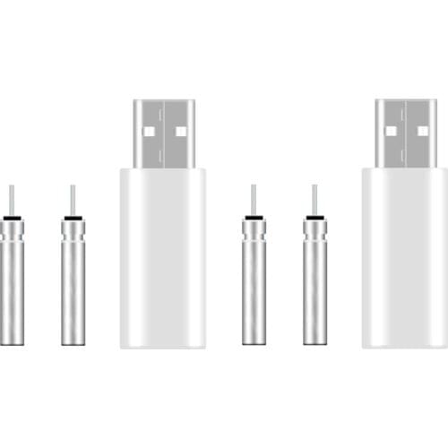 Safe Fast Charger Luminous Electronic Float Charger CR425 battery Rechargeable Fishing Float Battery USB Charger