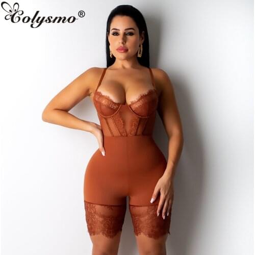 Женские однотонные комбинезоны Colysmo China At AliExpress