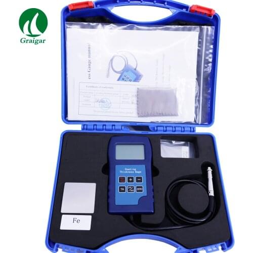 DR260 Coating Thickness Gauge Non Magnetic Coatings Thickness Meter 0-1250um
