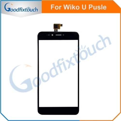For Wiko U Pulse Pusle Touch Screen Digitizer Sensor Outer Glass Lens Panel For Wiko UPulse UPusle Black White