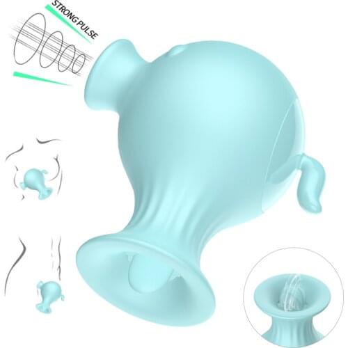 Clitoris Sucking Vibrator Sex Toys for Woman Tongue Licking Stimulator Women Vagina Nipple Sucker for Adult Toy Sex Shop 7 Speed