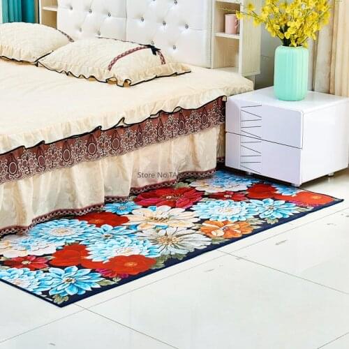 Carpet, Bedroom, Bedside Blanket, Full-size Room, Under-bed Household Mat, Wipeable Disposable Floor Mat In Front of The Bed