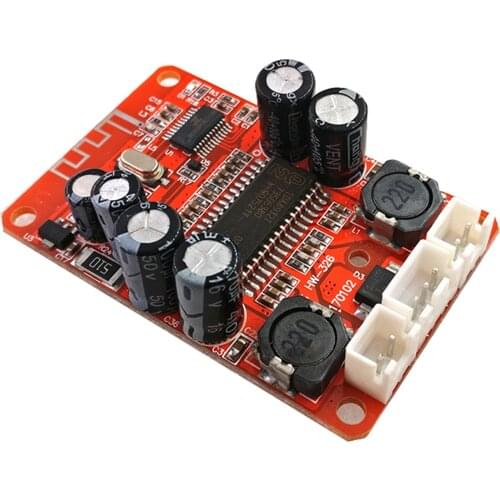 Bluetooth compatible audio digital power amplifier board module diy2X15W stereo low power audio