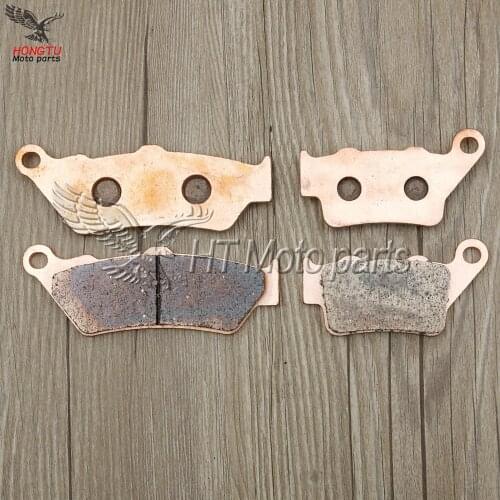 Motorcycle metal sintering brake pads For Honda CB500 CB 500 1997-2003 NX 500 650 Dominator 1997-1999 For APRILIA Pegaso 650