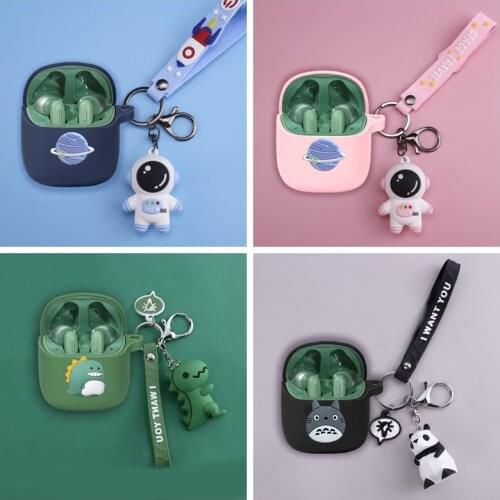 Cartoon Cute Cases For JBL Tune T220 Case Silicone Wireless Bluetooth Earphones Protective Cover For Jbl220 225 Case