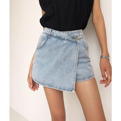 2021 New Summer Jeans Women Skirts Slim Streetwear Bodycon Woman Dress Cotton Woman Dress Korean Denim Women Clothing WPY3645